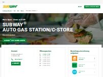 Website Screenshot Subway