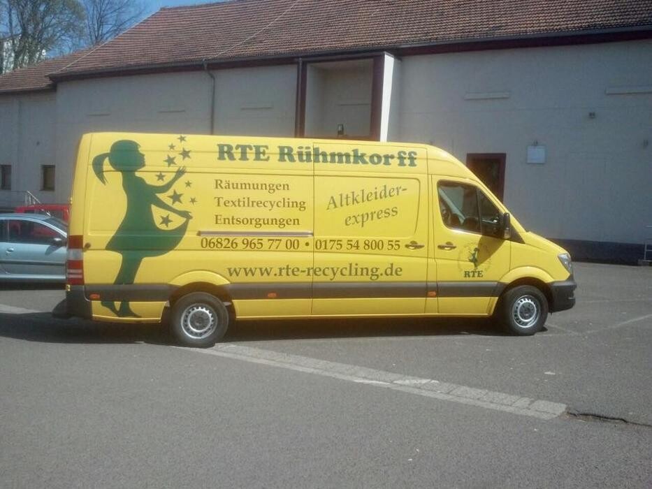 Bilder RTE-Rühmkorff Textilrecycling Entsorgung