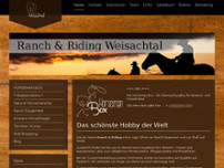 Westernstore Weisachtal website screenshot