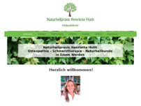 Screenshot for http://www.heilpraxis-huth.de