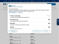 Website Screenshot Volksbank Schwarzwald-Donau-Neckar eG, Servicefiliale Nendingen