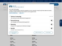 Website Screenshot Volksbank Schwarzwald-Donau-Neckar eG, SB-Filiale Böttingen