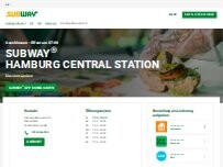 Website Screenshot Subway