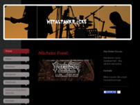 metaltank rocks website screenshot