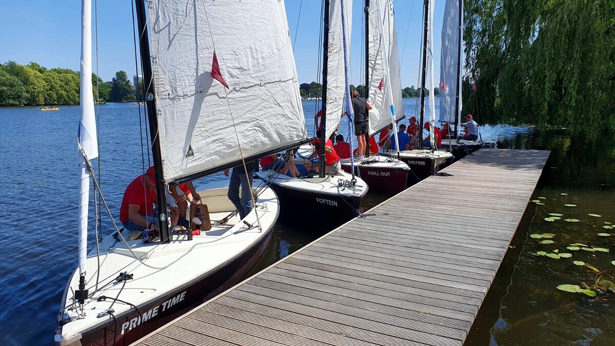 Bilder Hamburg City Sailing