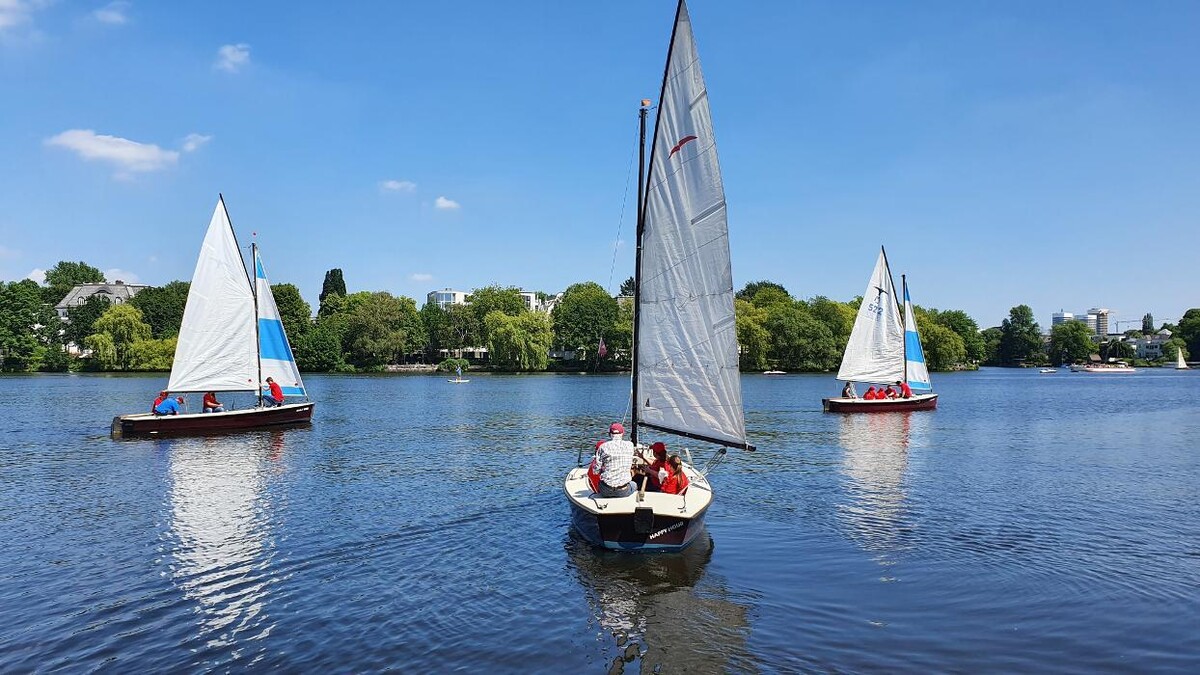 Bilder Hamburg City Sailing