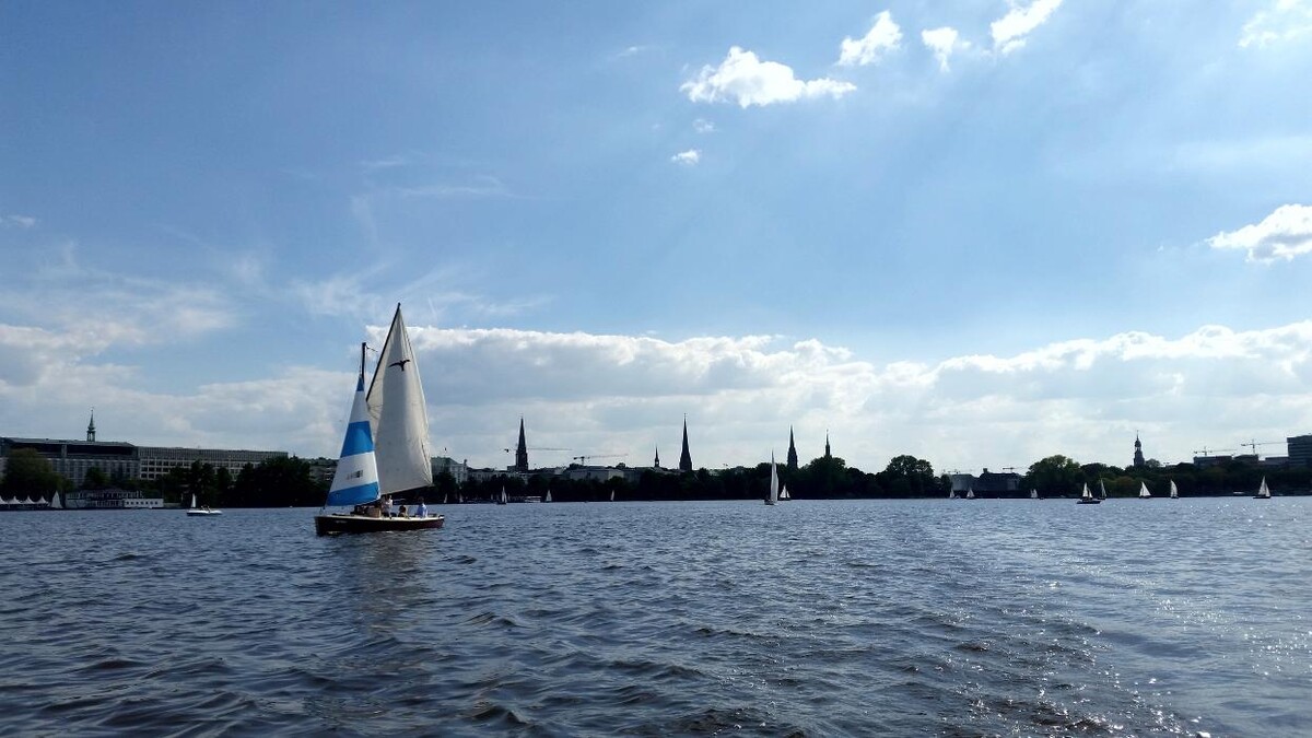 Bilder Hamburg City Sailing