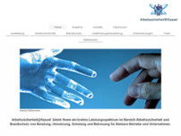 Screenshot for http://www.arbeitssicherheit-kassel.de