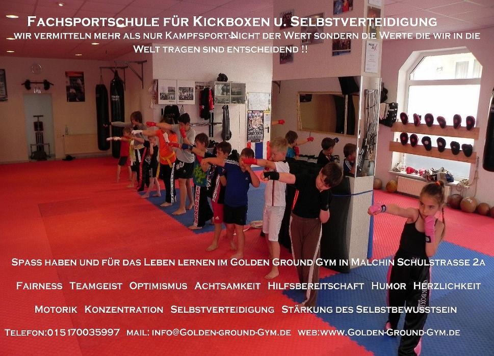 Bilder Golden Ground Gym, Fachsportschule für Kickboxen, Kinder Kickboxen, Kinder Sport, frühkindliche Förderung ab 3 Jahre