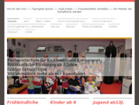 Golden Ground Gym, Fachsportschule für Kickboxen, Kinder Kickboxen, Kinder Sport, frühkindliche Förderung ab 3 Jahre website screenshot