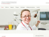 Dr. med. Verena Mandelbaum - Privatpraxis Kinderarztpraxis für Asthma und Allergien website screenshot