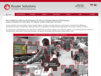 Router Solutions GmbH website screenshot