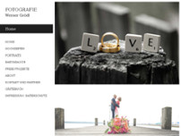 Fotografie Werner Grödl website screenshot