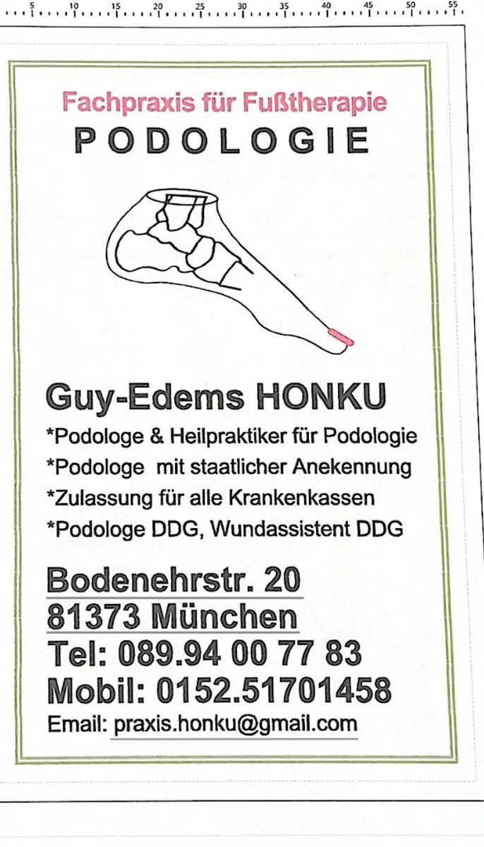 Bilder Praxis für Podologie: Guy-Edems HONKU