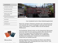 Dach&Wand Abdichtungstechnik website screenshot
