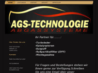 AGS-Technologie website screenshot