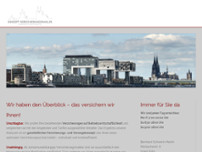 Konzept Versicherungsmakler Bernhard Schwerin-Martin website screenshot