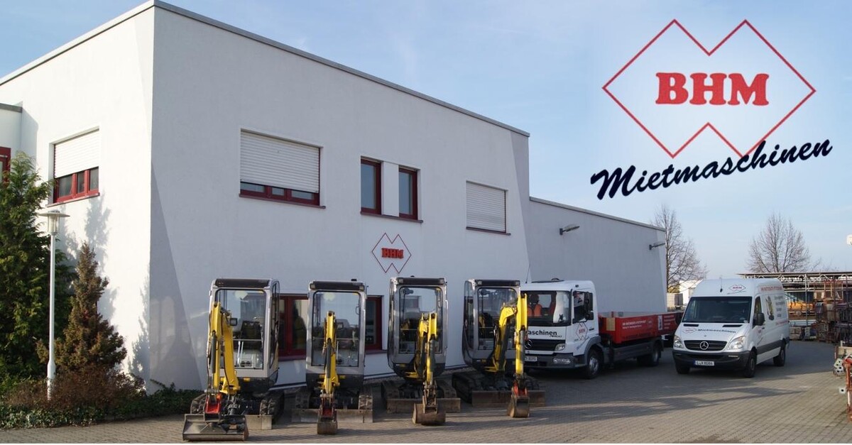 Bilder BHM Mietmaschinen GmbH