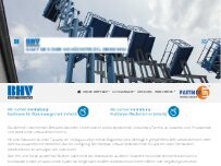 Website Screenshot BHV Arbeitsbühnen GmbH