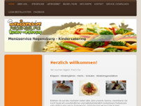 Menüservice Regensburg - Kindercatering website screenshot