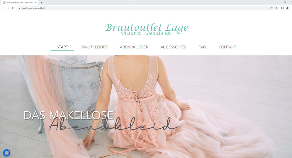 Bilder BrautOutlet Angelex Princess Lage