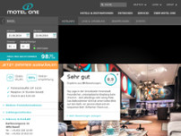 Hotel Motel One Basel website screenshot