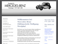 Oldtimerteile Wolfgang Westphal website screenshot