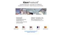 KlemProducts GmbH website screenshot