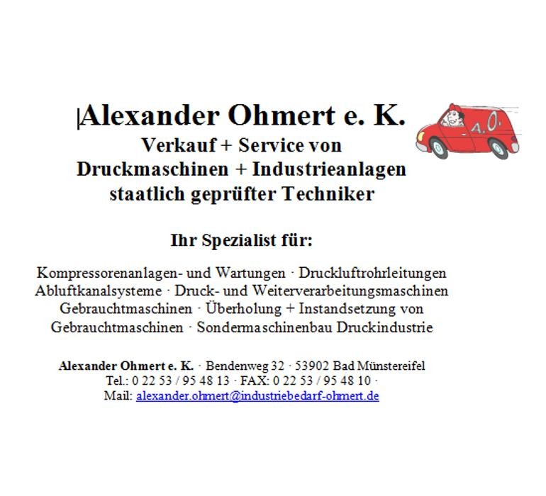 Bilder Alexander Ohmert e. K.