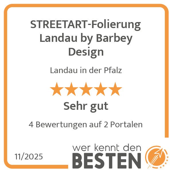Bilder STREETART-Folierung Landau by Barbey Design