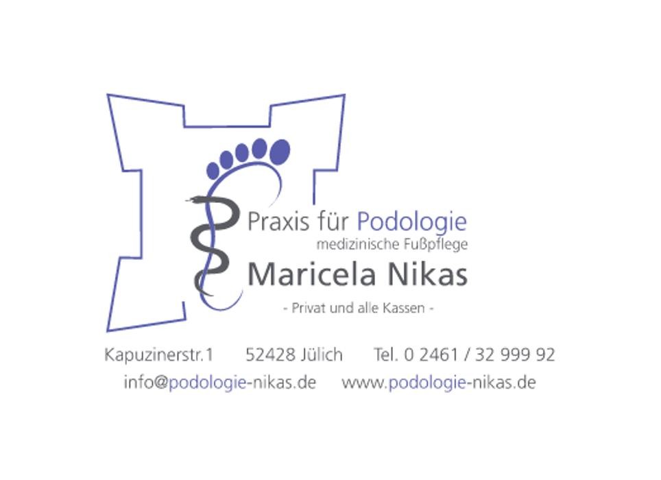 Praxis für Podologie Maricela Nikas Logo