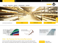 Vink Kunststoffe GmbH website screenshot