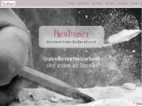 Website Screenshot Hundhausen gbR | Grabmale