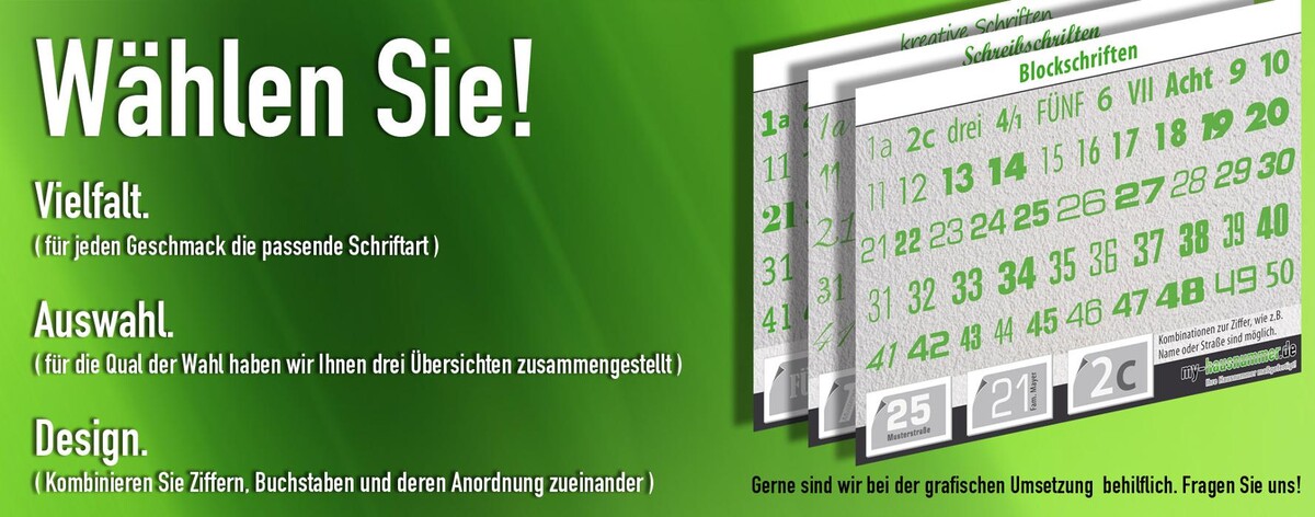 Bilder my-hausnummer // by Impress Medienhaus