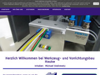 Werkzeugbau Hauke, Inhaber Michael Steinmetz website screenshot
