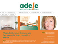 adele-Pflegeservice website screenshot