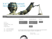 KATTE Rechtsanwalt website screenshot