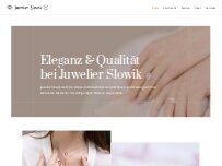 Website Screenshot Juwelier Slowik