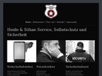 Heide und Söhne Service website screenshot