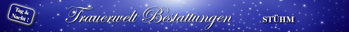 Trauerwelt Bestattungen Stühm Logo