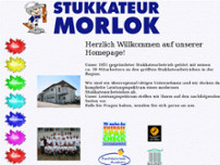 Markus Morlok, Stuckateur website screenshot