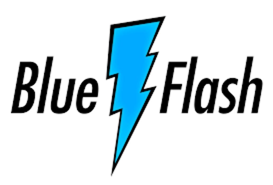 Blue-Flash-Mobile-Disco-DJ-Sven Logo