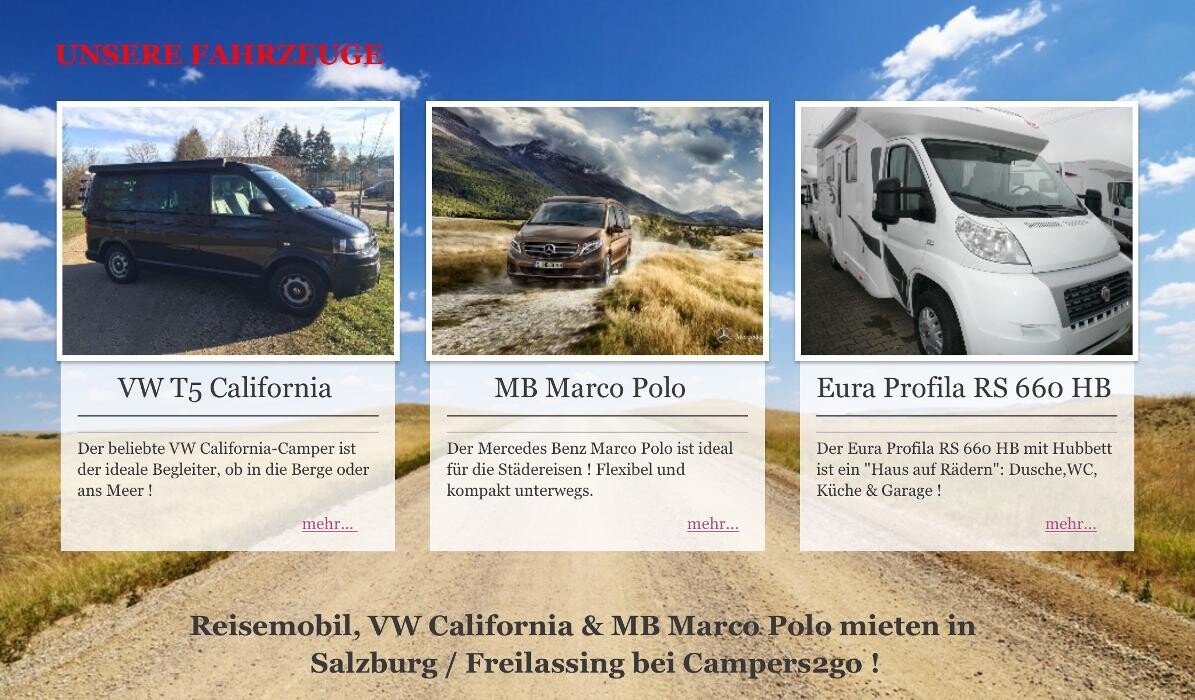 Bilder Campers2go