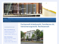 Anwaltskanzlei Dr. Ulrich Stoklossa website screenshot