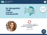 Website Screenshot Dr. med. dent. Simone Beer & Kollegen, Kieferorthopädin