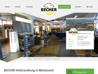 Screenshot for https://www.becher-holz.de/unternehmen/standorte/blieskastel/