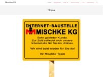 Website Screenshot Mischke KG