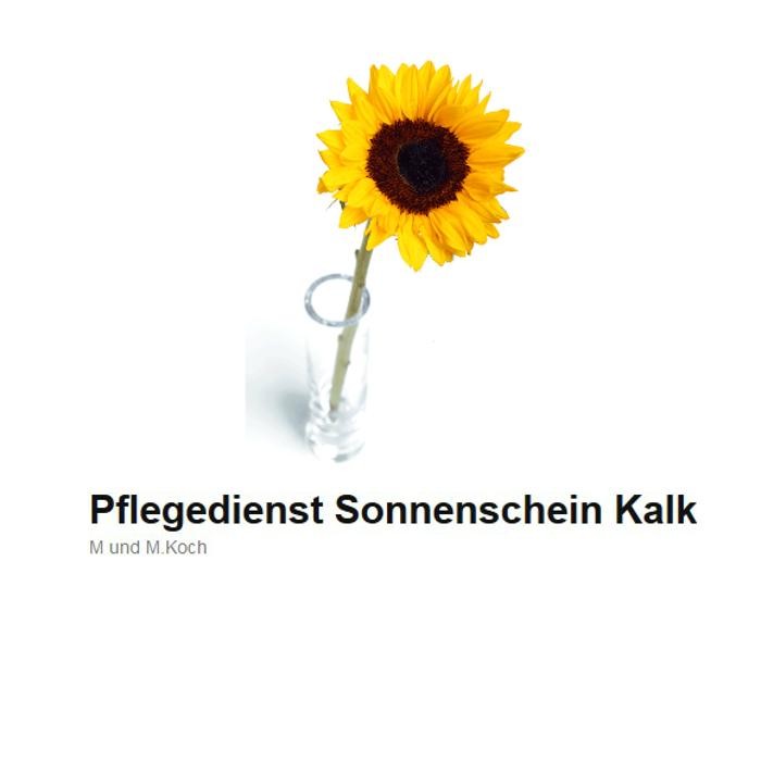 Krankenpflegedienst Sonnenschein Gbr Logo