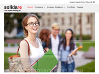 solidare Unternehmensgruppe website screenshot