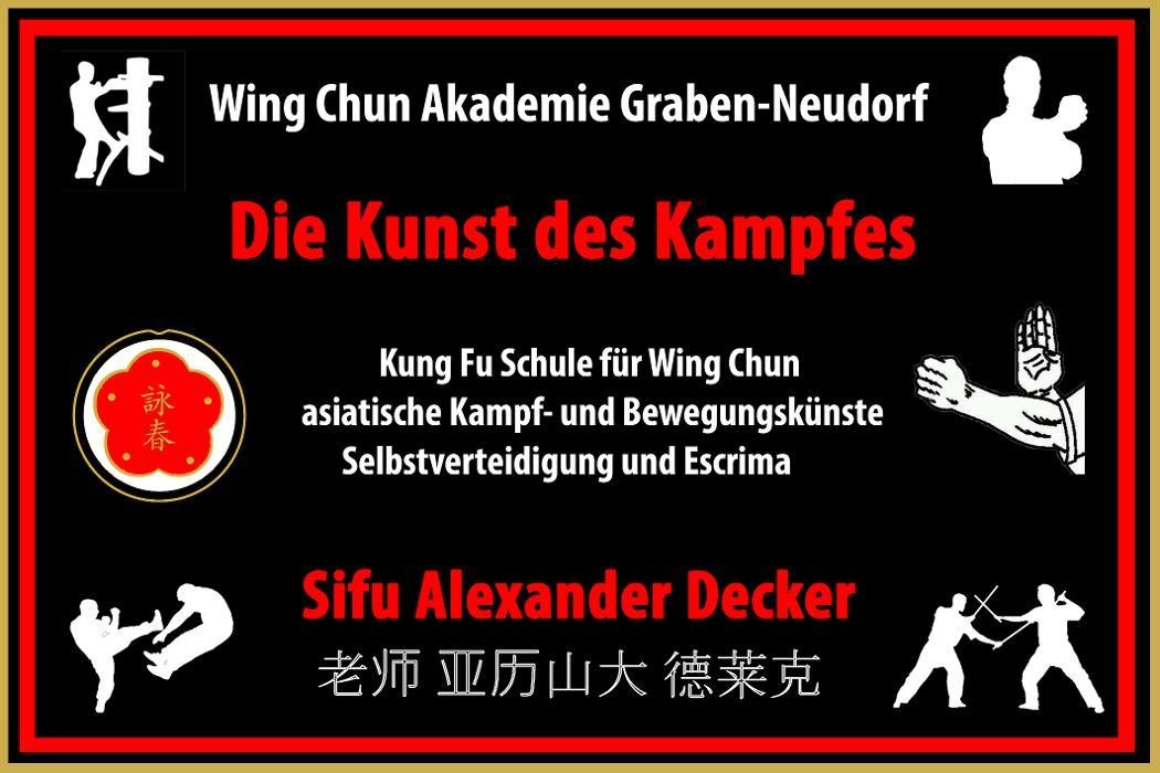 Wing Chun Akademie Graben-Neudorf. Die Kunst des Kampfes. Logo